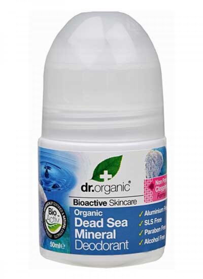 DR.ORGANIC DEAD SEA MINERAL DEO 50ML