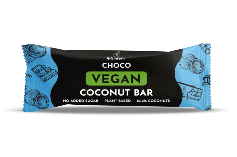 Nuts Fabriken Vegan Choklad Bar Coconut