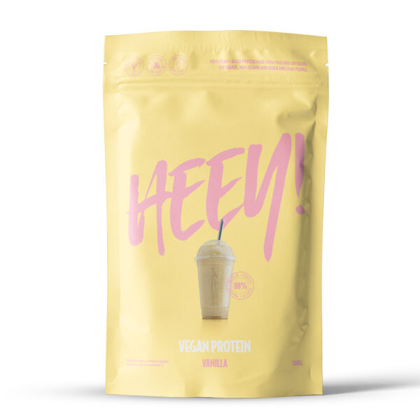 Veganskt proteinpulver vaniljsmak Heey