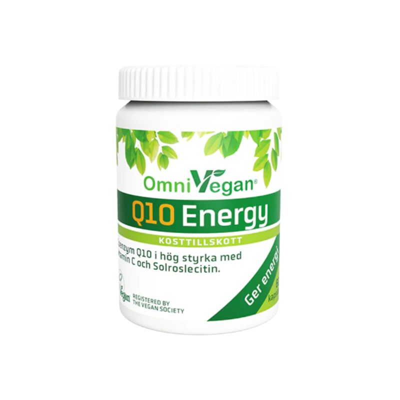 OmniVegan Q10 Energy 60 kapslar